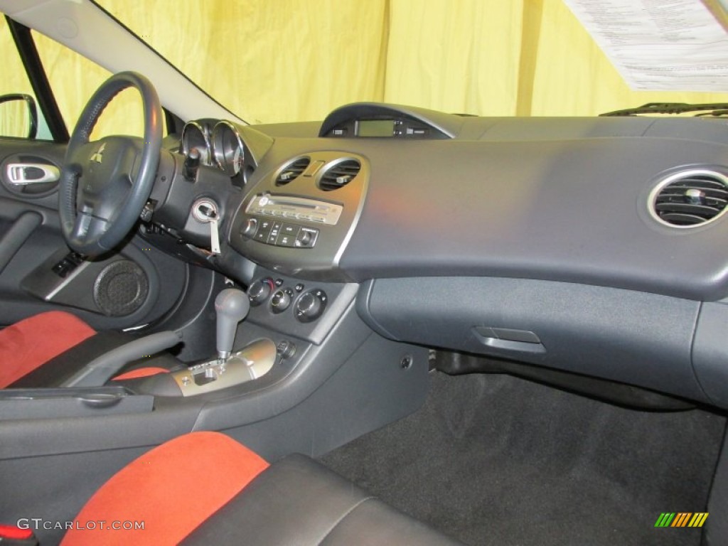 2008 Mitsubishi Eclipse SE Coupe Terra Cotta/Charcoal Dashboard Photo #79961069