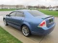 2009 Sport Blue Metallic Ford Fusion SEL V6 Blue Suede  photo #5