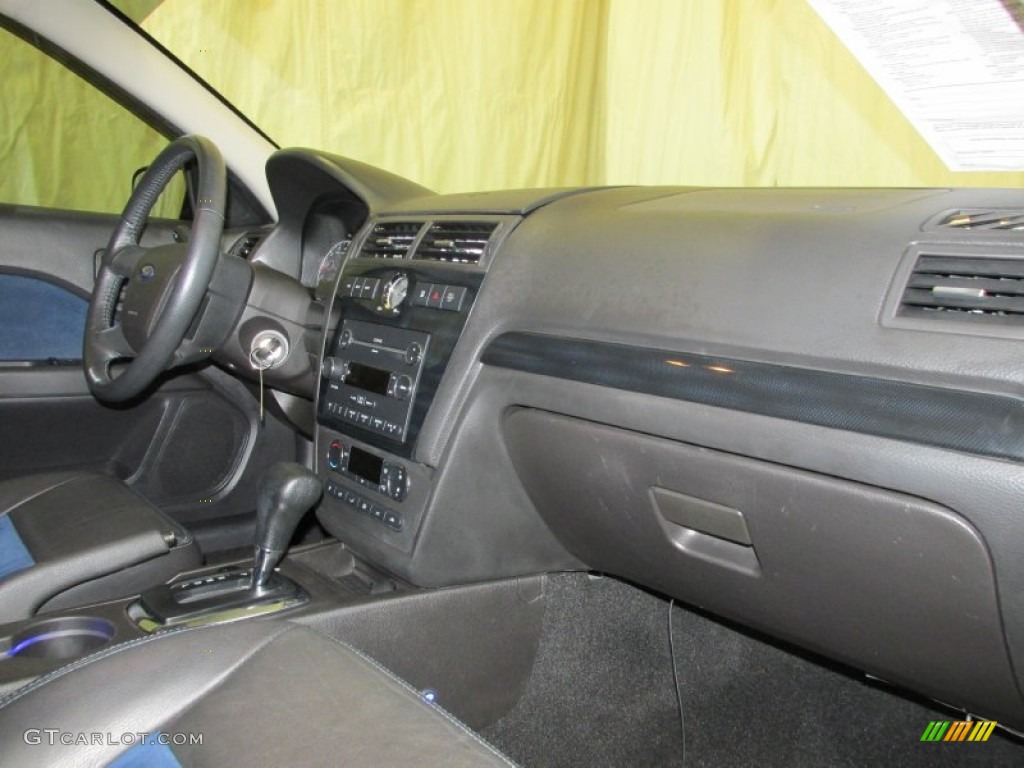 2009 Ford Fusion SEL V6 Blue Suede Interior Color Photos