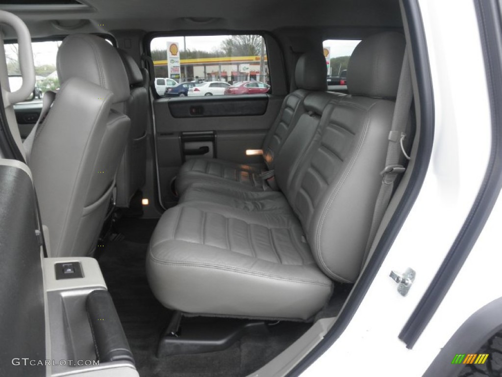 Wheat Interior 2003 Hummer H2 SUV Photo #79961687