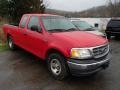 2001 Bright Red Ford F150 XL SuperCab  photo #1