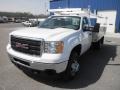 Summit White - Sierra 3500HD Regular Cab Chassis Photo No. 3