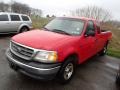 2001 Bright Red Ford F150 XL SuperCab  photo #3