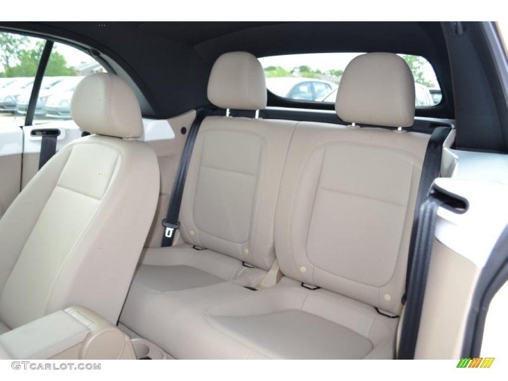 2013 Volkswagen Beetle TDI Convertible Rear Seat Photo #79963913