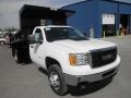 Summit White - Sierra 3500HD Regular Cab 4x4 Dump Truck Photo No. 2