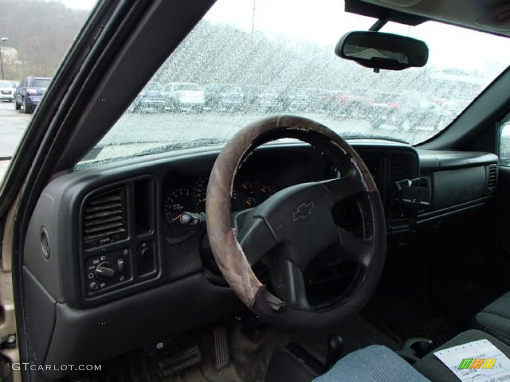 2004 Silverado 1500 LS Extended Cab 4x4 - Sandstone Metallic / Medium Gray photo #8