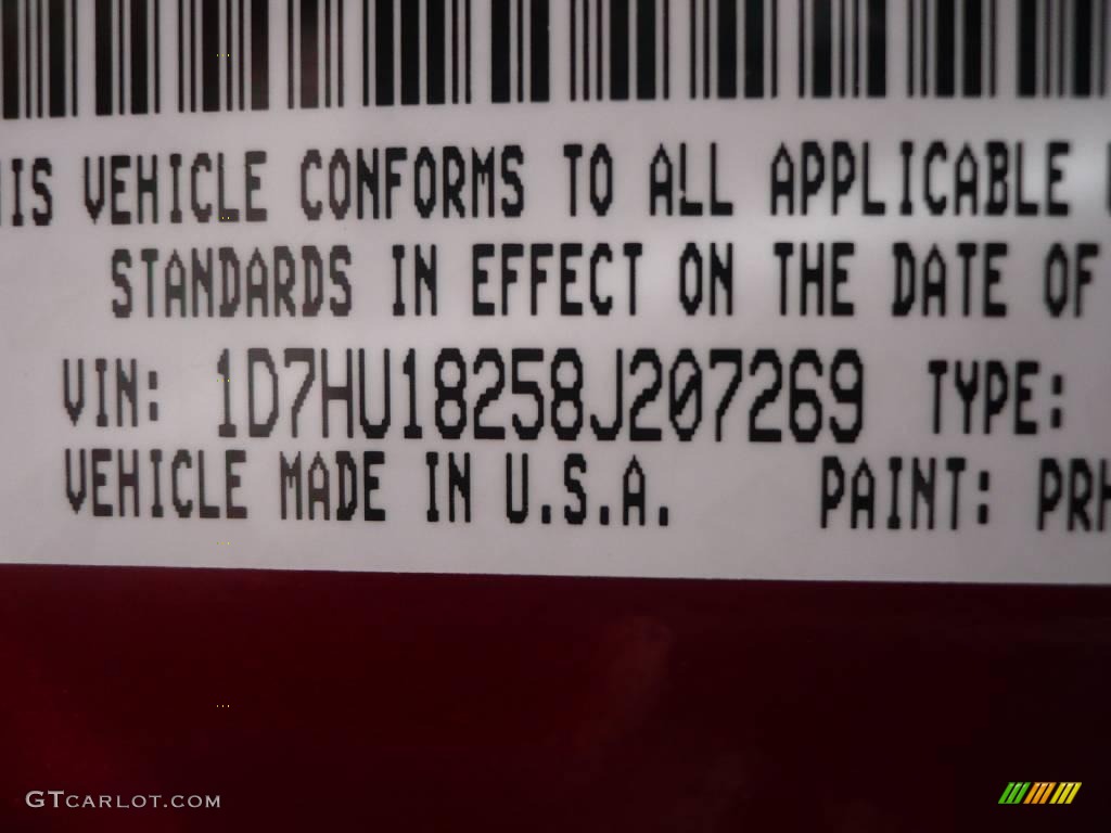 2008 Ram 1500 Laramie Quad Cab 4x4 - Inferno Red Crystal Pearl / Medium Slate Gray photo #13