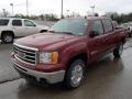 2013 Sonoma Red Metallic GMC Sierra 1500 SLE Crew Cab 4x4  photo #2