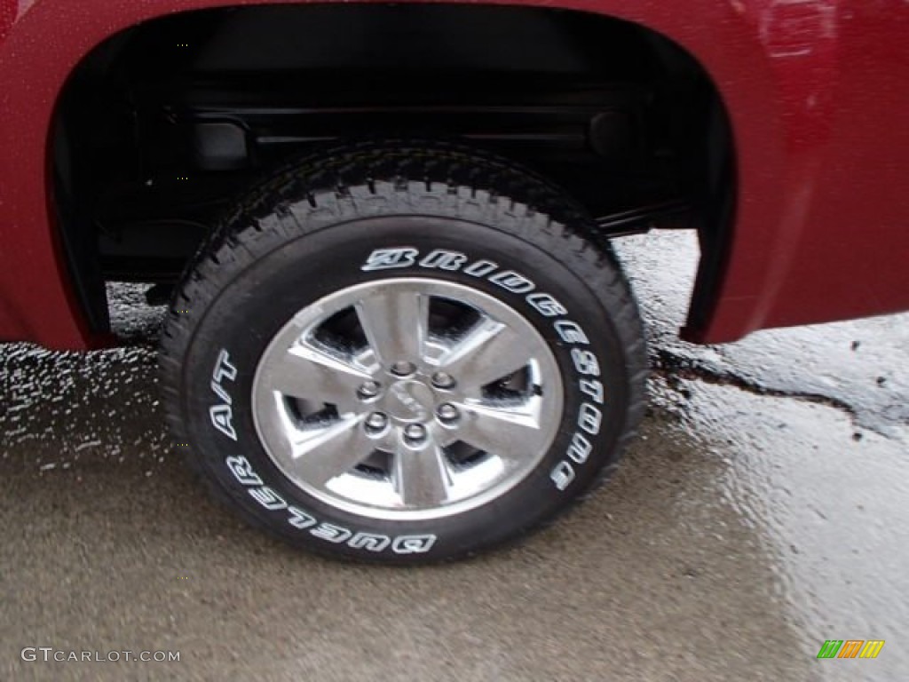 2013 Sierra 1500 SLE Crew Cab 4x4 - Sonoma Red Metallic / Ebony photo #9