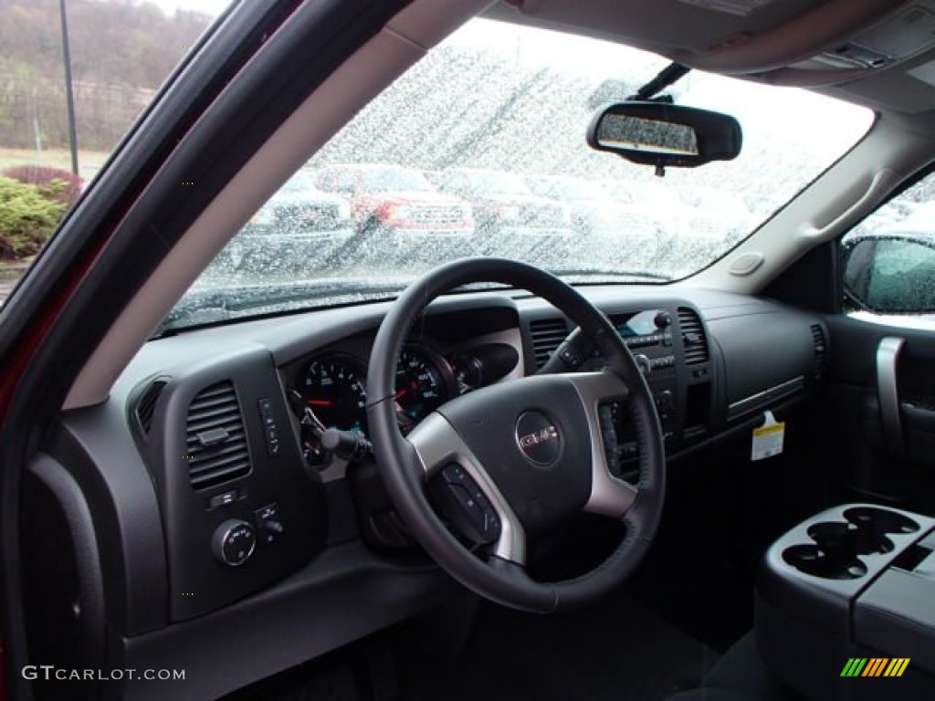 2013 Sierra 1500 SLE Crew Cab 4x4 - Sonoma Red Metallic / Ebony photo #10