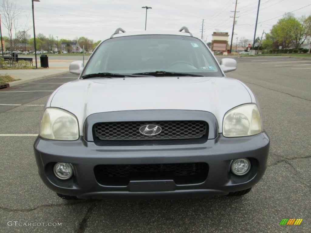 2003 Santa Fe GLS 4WD - Pewter / Gray photo #12