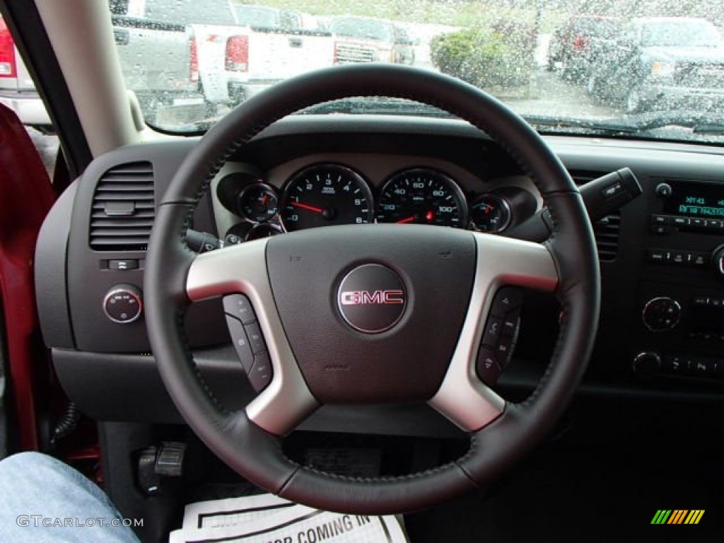 2013 Sierra 1500 SLE Crew Cab 4x4 - Sonoma Red Metallic / Ebony photo #18
