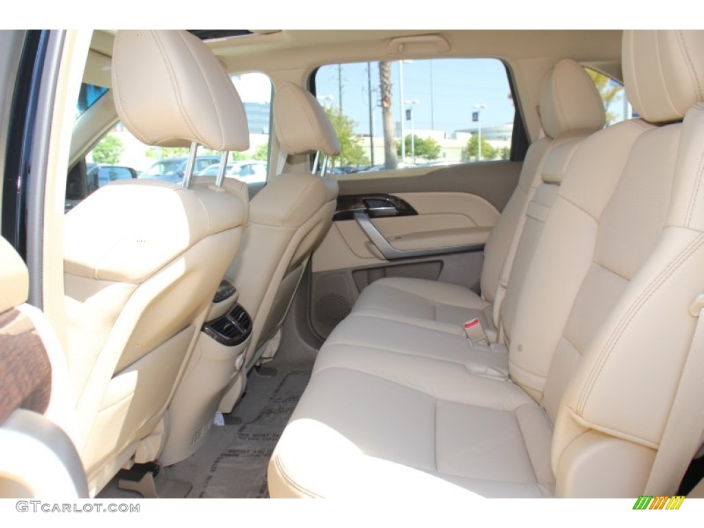 2013 MDX SH-AWD Advance - Crystal Black Pearl / Parchment photo #13
