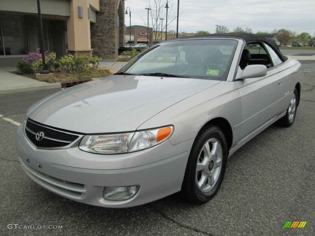 Silverstream Opalescent 2001 Toyota Solara SLE V6 Convertible Exterior Photo #79966265