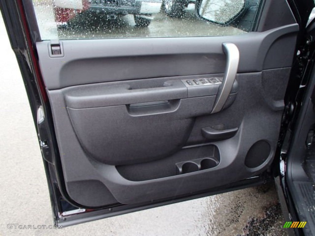 2013 Sierra 1500 SLE Crew Cab 4x4 - Onyx Black / Ebony photo #12
