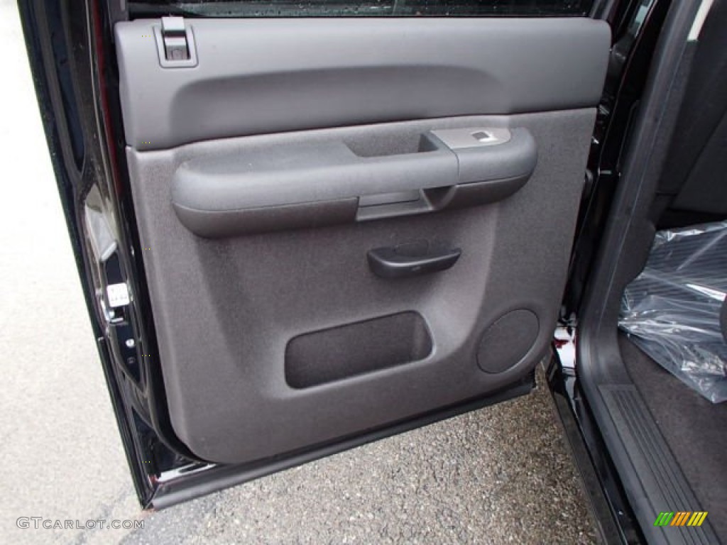 2013 Sierra 1500 SLE Crew Cab 4x4 - Onyx Black / Ebony photo #14
