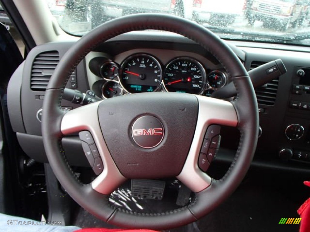 2013 Sierra 1500 SLE Crew Cab 4x4 - Onyx Black / Ebony photo #18