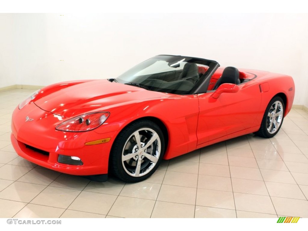 2010 Corvette Convertible - Torch Red / Ebony Black photo #3