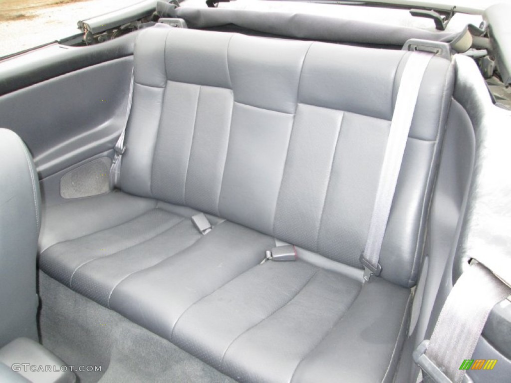 Charcoal Interior 2001 Toyota Solara SLE V6 Convertible Photo #79966597