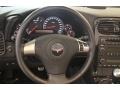 Ebony Black 2010 Chevrolet Corvette Convertible Steering Wheel