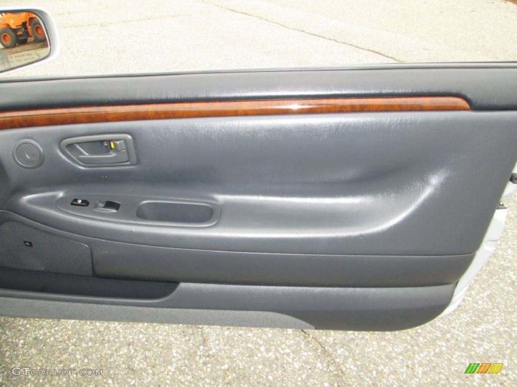 2001 Toyota Solara SLE V6 Convertible Charcoal Door Panel Photo #79966768