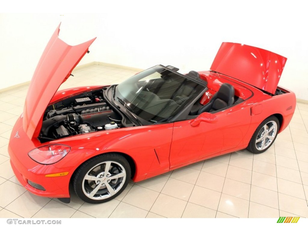 2010 Corvette Convertible - Torch Red / Ebony Black photo #24