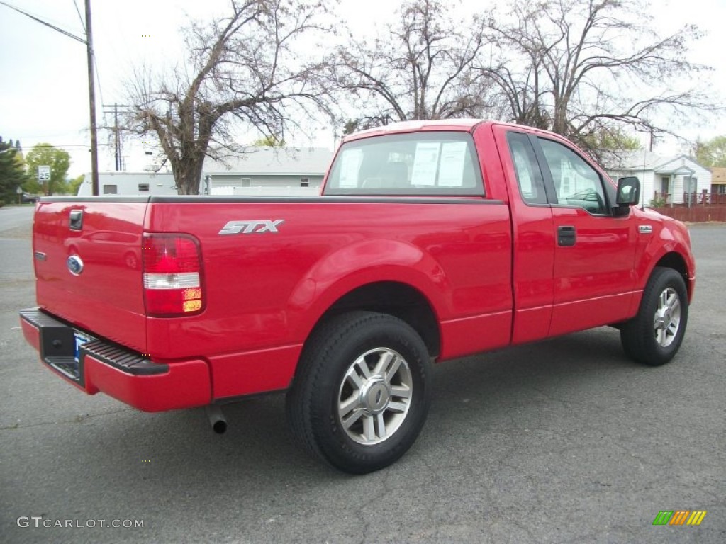 Bright Red 2006 Ford F150 STX Regular Cab Exterior Photo #79966959