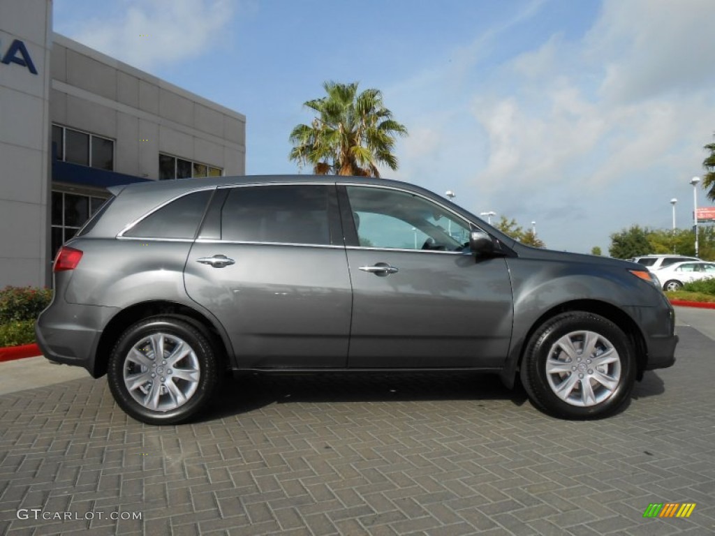 2013 MDX SH-AWD Advance - Graphite Luster Metallic / Ebony photo #8