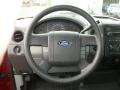 Medium Flint 2006 Ford F150 STX Regular Cab Steering Wheel