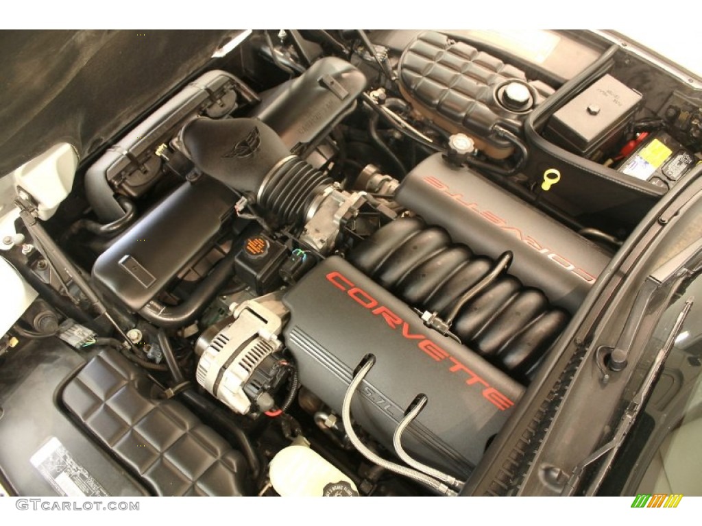 1998 Chevrolet Corvette Convertible 5.7 Liter OHV 16-Valve LS1 V8 Engine Photo #79967505