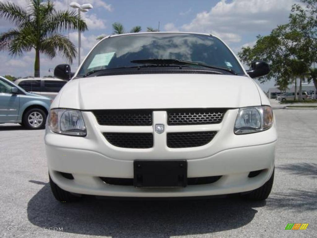 2004 Grand Caravan SE - Stone White / Medium Slate Gray photo #9