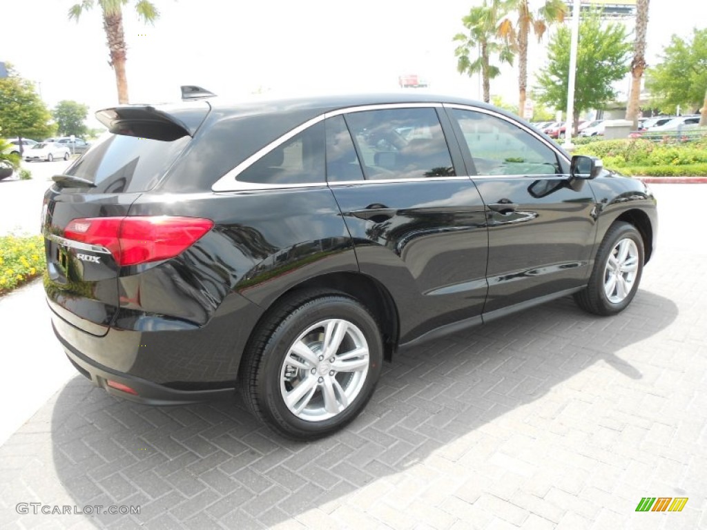 2013 MDX SH-AWD Advance - Crystal Black Pearl / Parchment photo #7