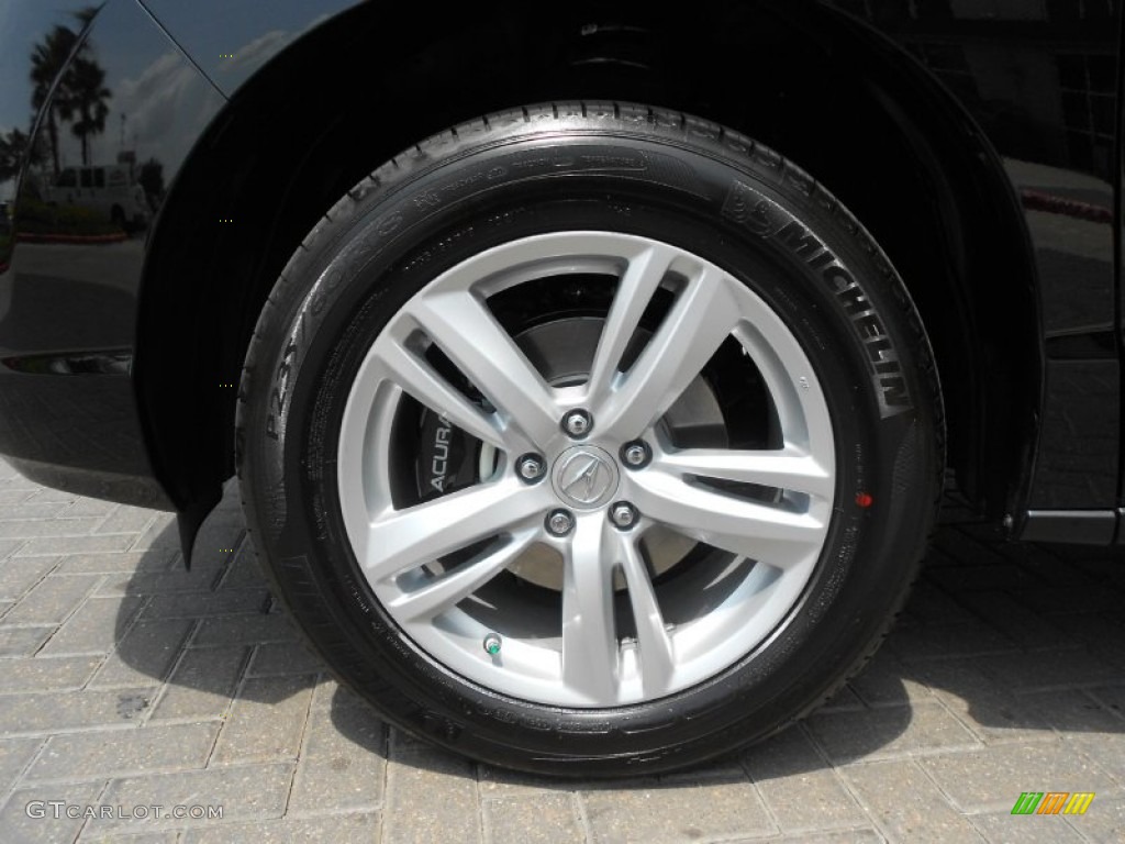 2013 MDX SH-AWD Advance - Crystal Black Pearl / Parchment photo #9