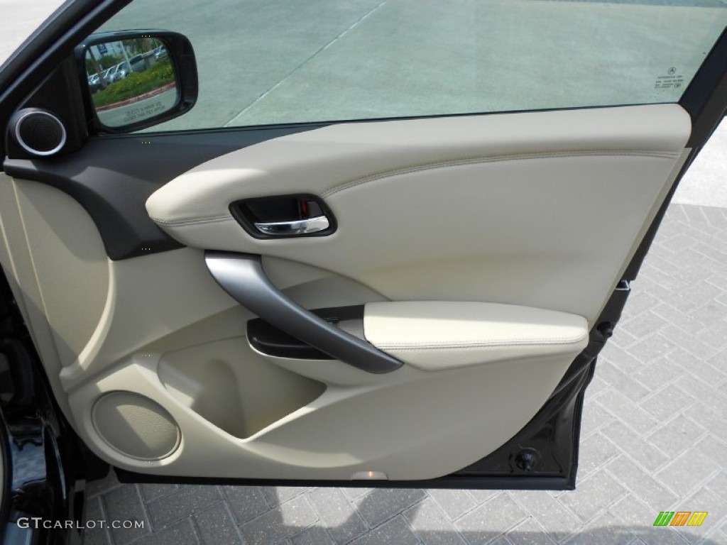 2013 MDX SH-AWD Advance - Crystal Black Pearl / Parchment photo #12