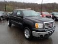 2013 Onyx Black GMC Sierra 1500 SLT Crew Cab 4x4  photo #4