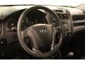 2009 Kia Sportage Black Interior Steering Wheel Photo
