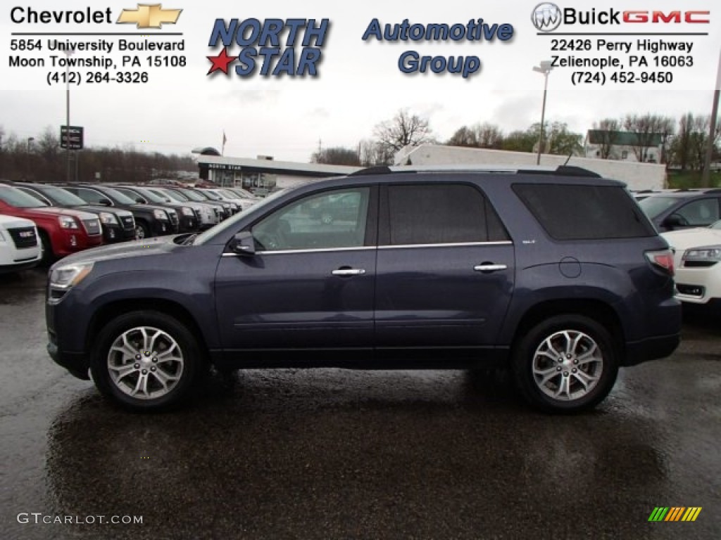 Atlantis Blue Metallic GMC Acadia