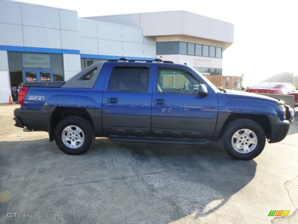 2003 Avalanche 1500 4x4 - Arrival Blue / Dark Charcoal photo #2