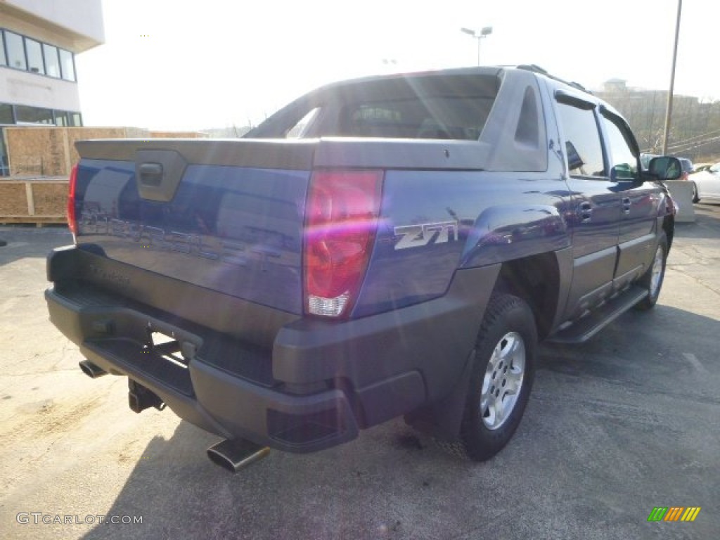 2003 Avalanche 1500 4x4 - Arrival Blue / Dark Charcoal photo #3