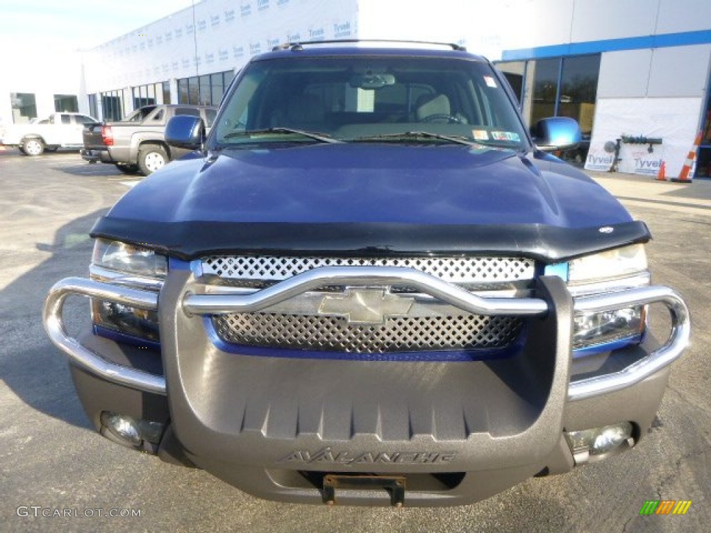 2003 Avalanche 1500 4x4 - Arrival Blue / Dark Charcoal photo #8
