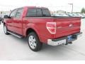 2011 Red Candy Metallic Ford F150 Lariat SuperCrew  photo #7