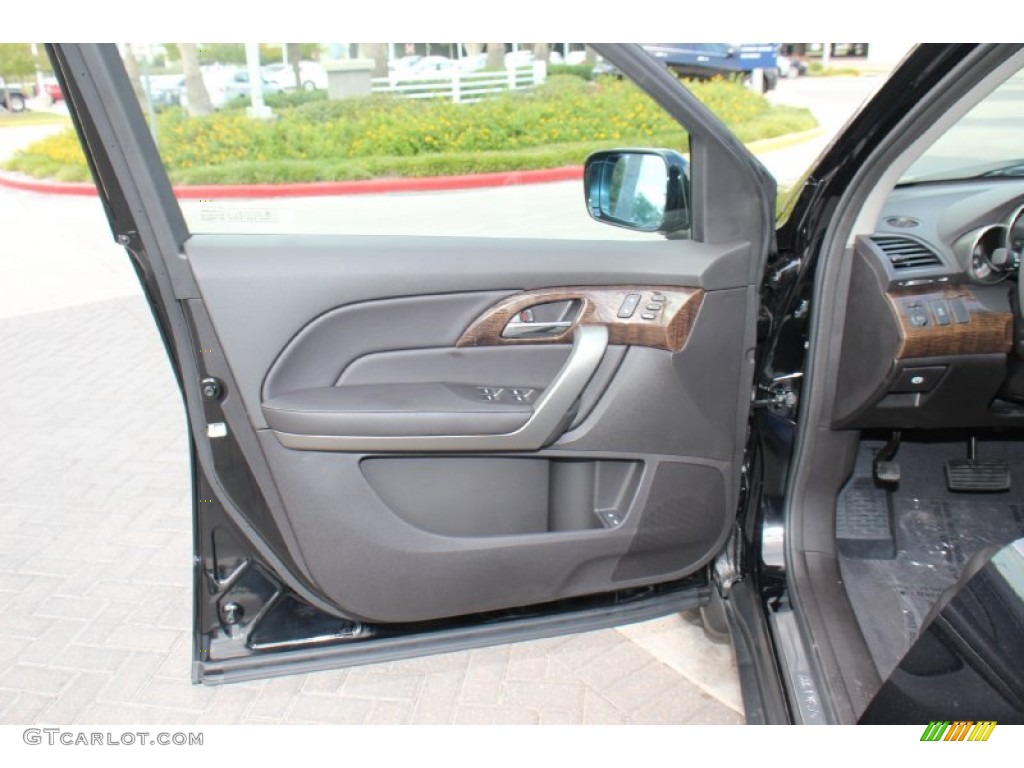 2013 MDX SH-AWD Technology - Crystal Black Pearl / Ebony photo #10