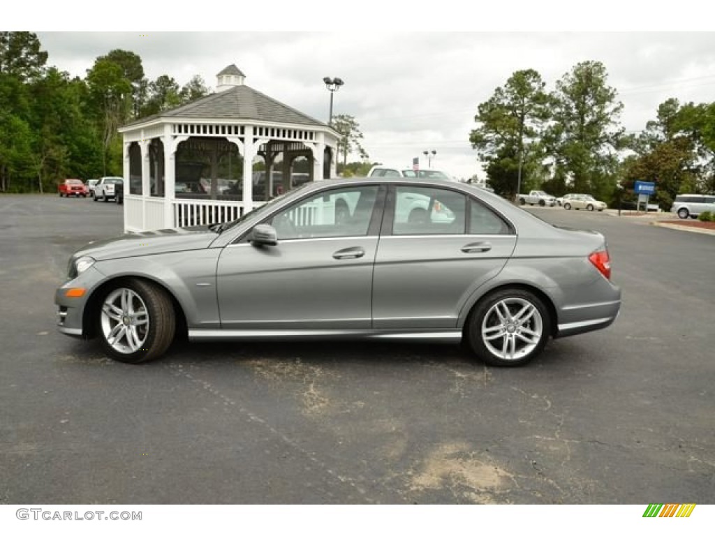 Palladium Silver Metallic 2012 Mercedes-Benz C 250 Sport Exterior Photo #79971485
