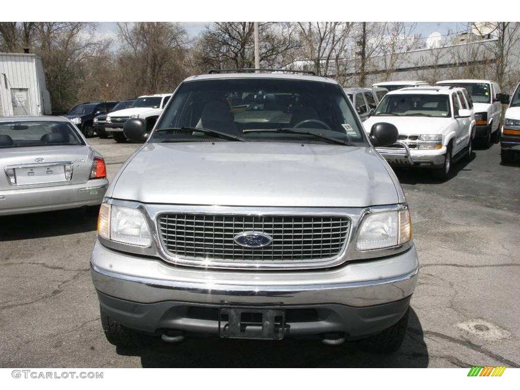 2001 Expedition XLT 4x4 - Silver Metallic / Medium Graphite photo #2