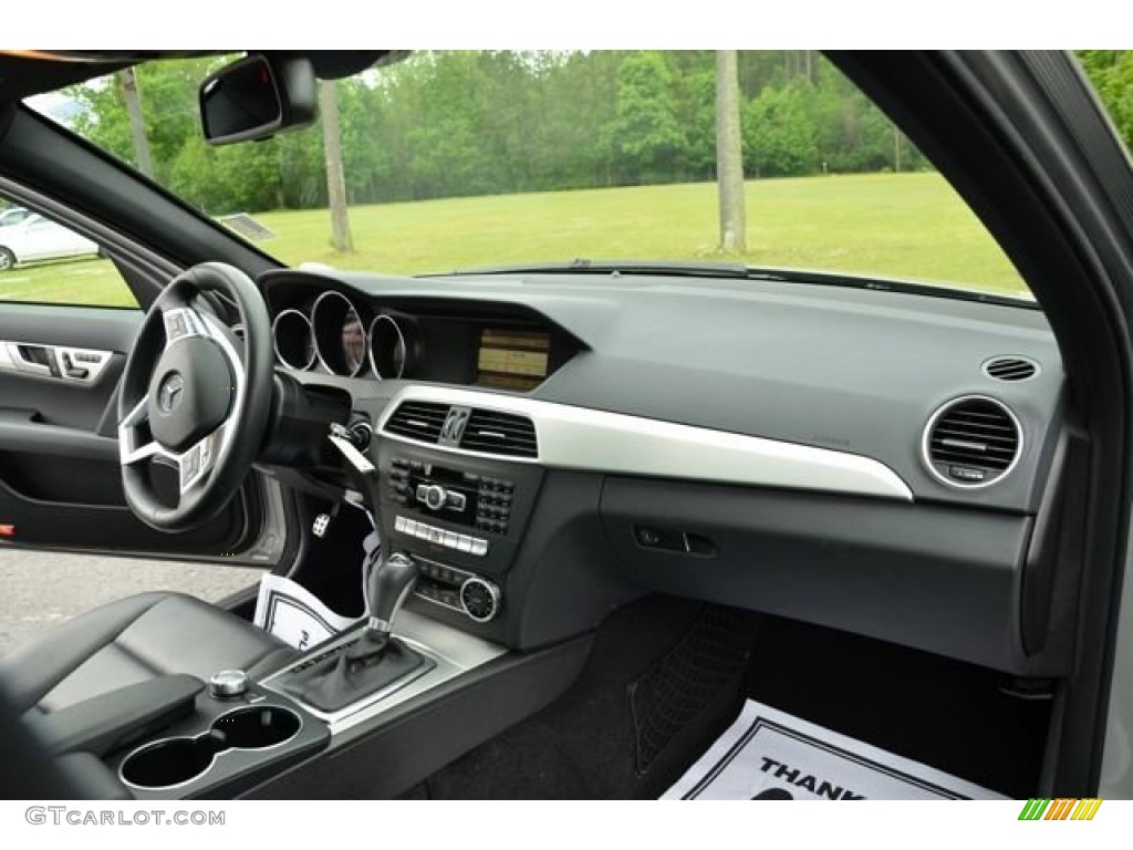 2012 Mercedes-Benz C 250 Sport Black Dashboard Photo #79971707
