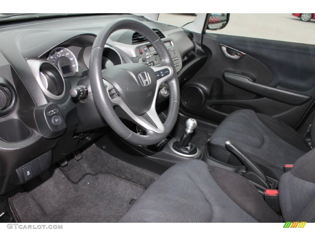 Gray Interior 2011 Honda Fit Sport Photo #79971876