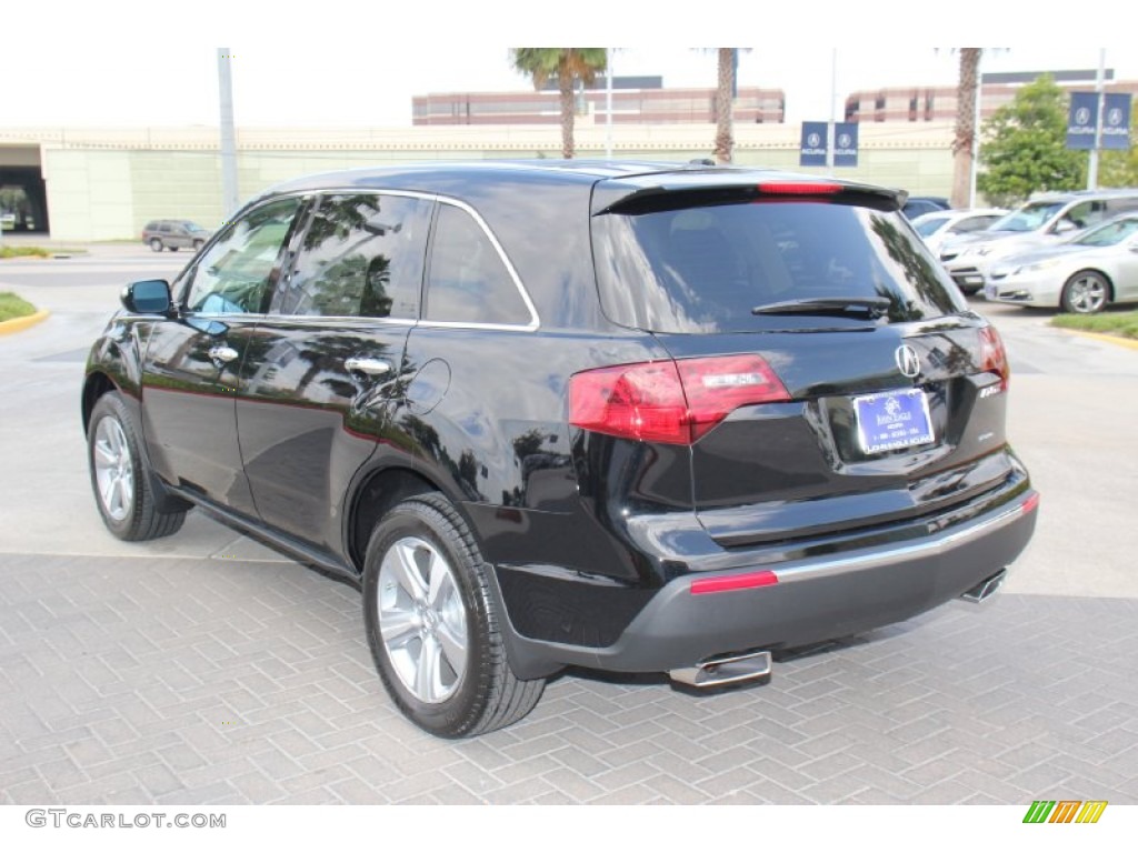 2013 MDX SH-AWD Technology - Crystal Black Pearl / Ebony photo #5