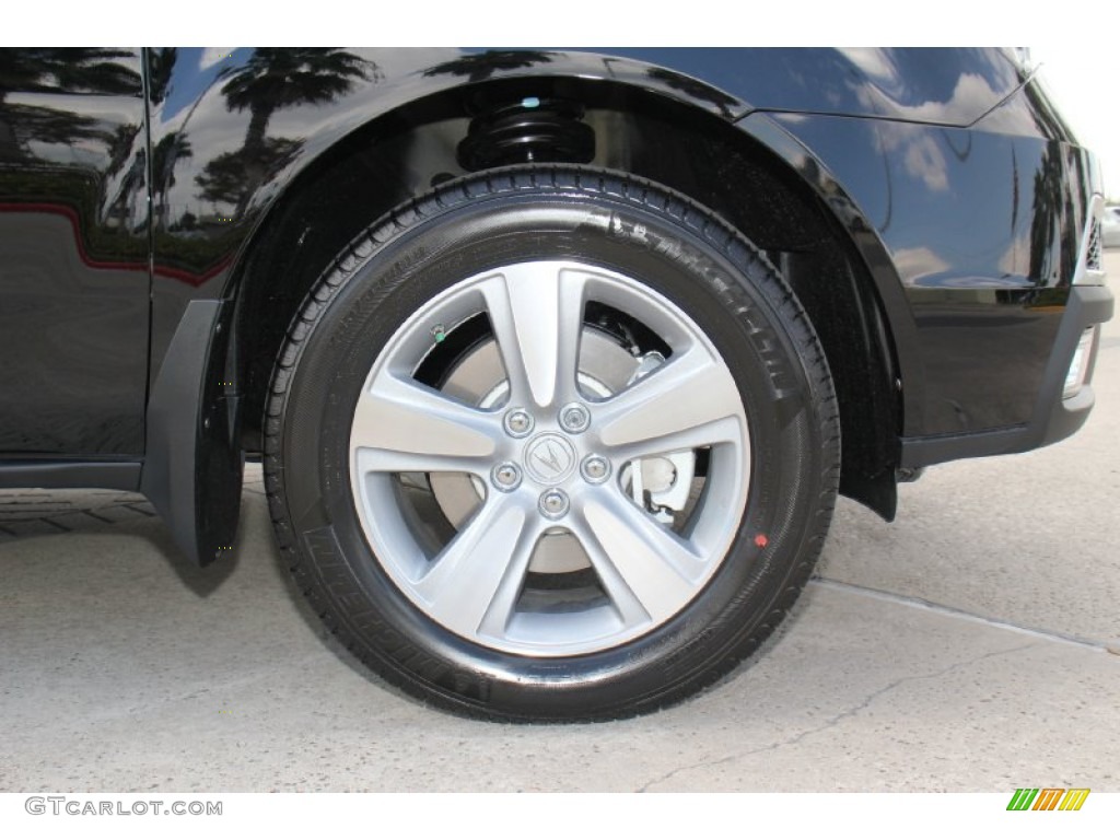 2013 MDX SH-AWD Technology - Crystal Black Pearl / Ebony photo #9