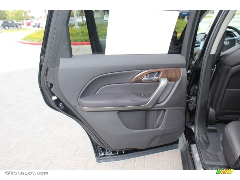 2013 MDX SH-AWD Technology - Crystal Black Pearl / Ebony photo #12