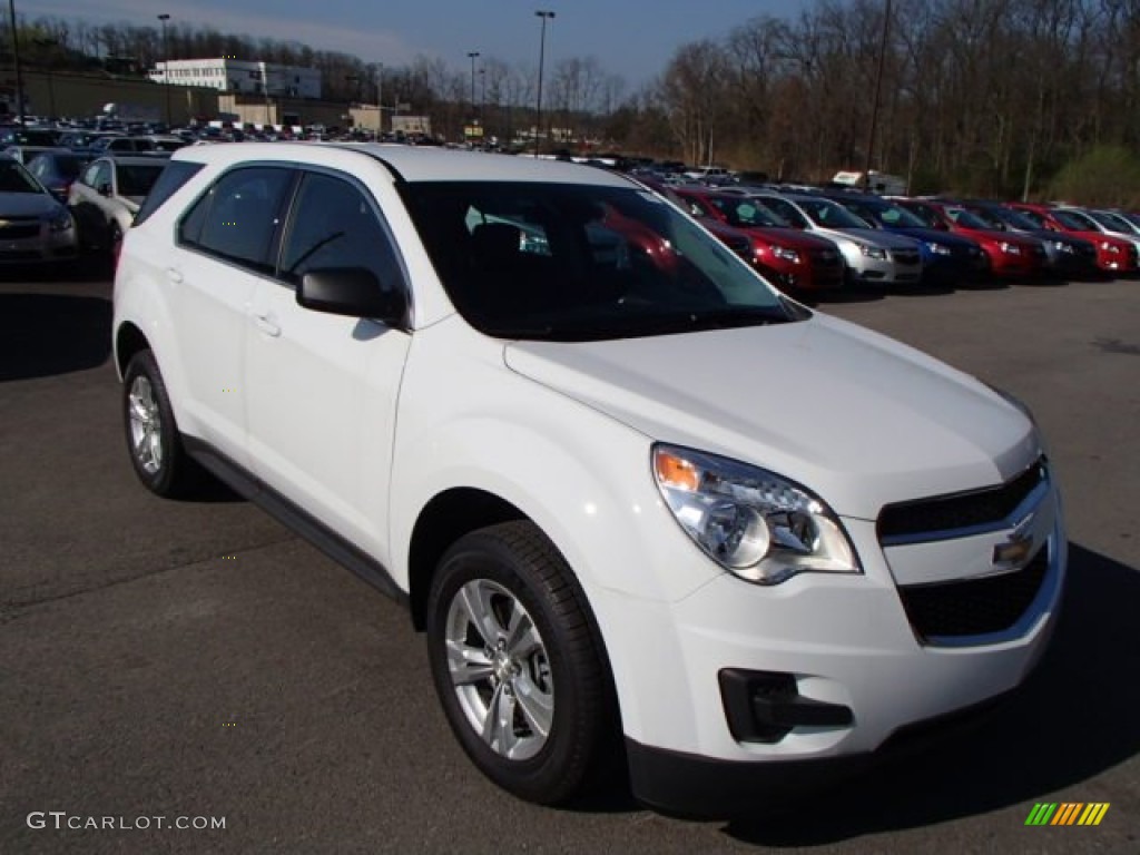Summit White 2013 Chevrolet Equinox LS Exterior Photo #79973057